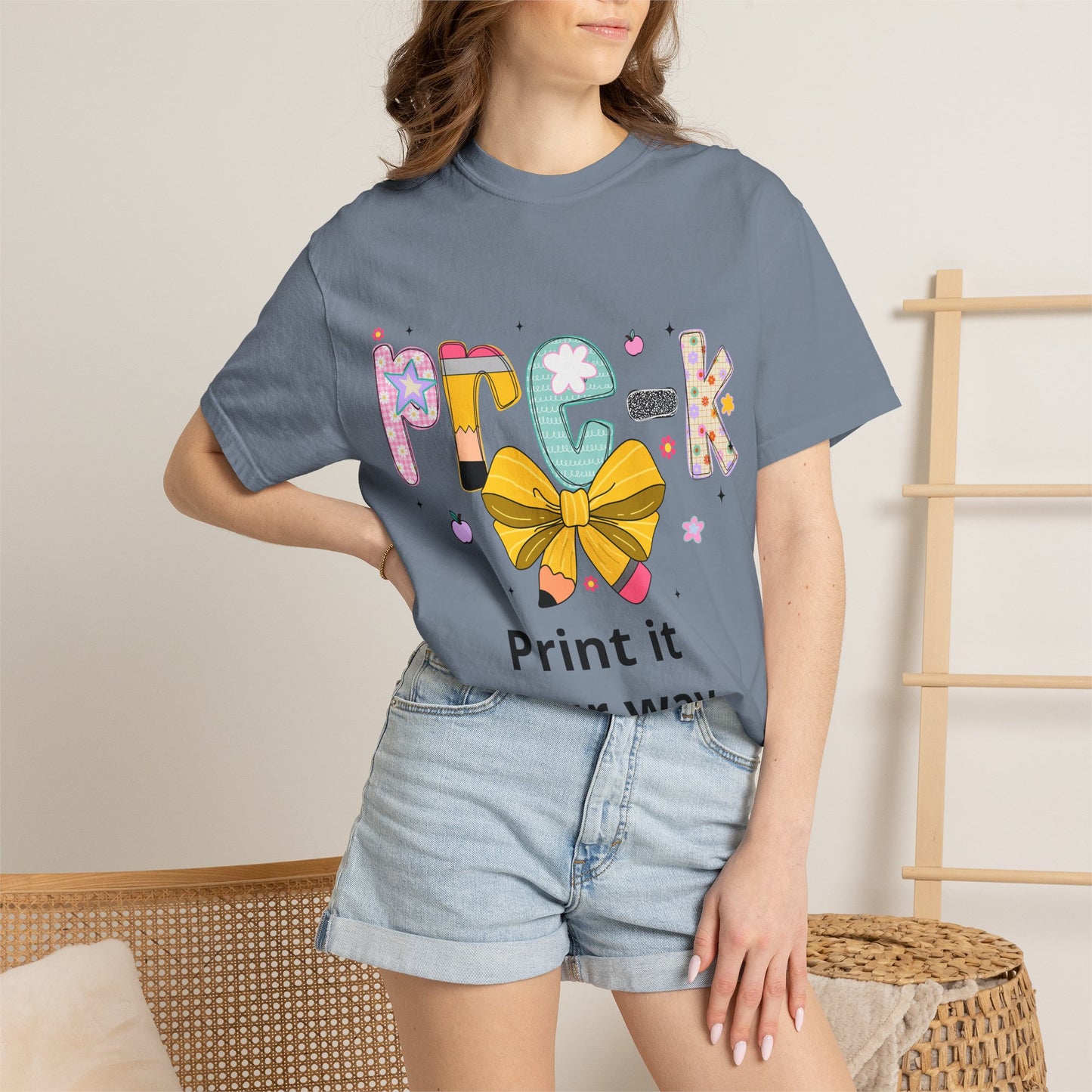 Pre K teacher T-shirt | Customizable Graphic Tee