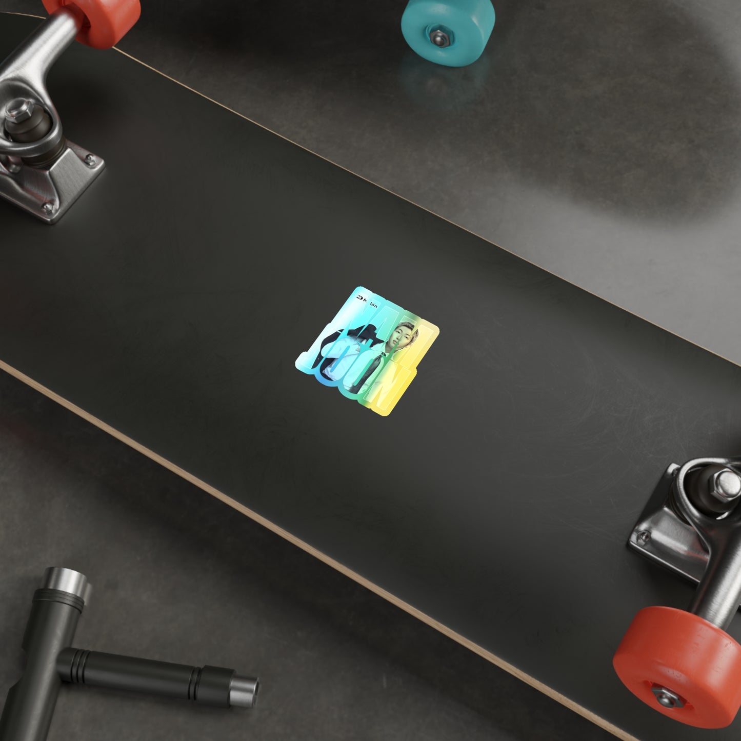 Namjoon Portrait Holographic Die-cut Sticker