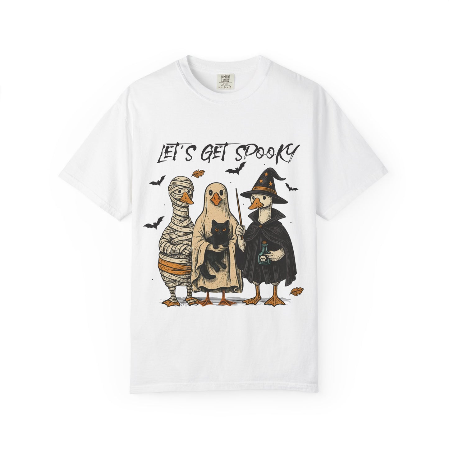 Lets get Spooky trio halloween t shirt