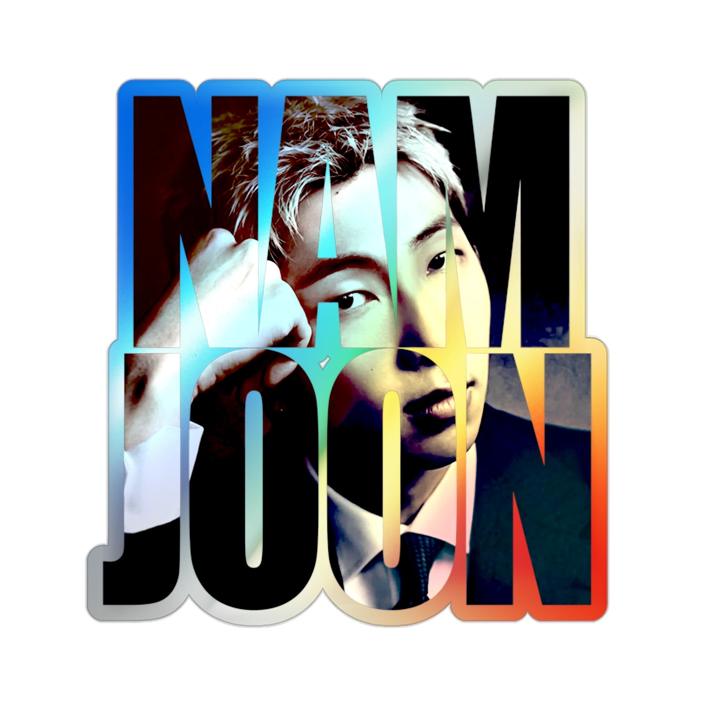 Namjoon Holographic Die-cut Stickers