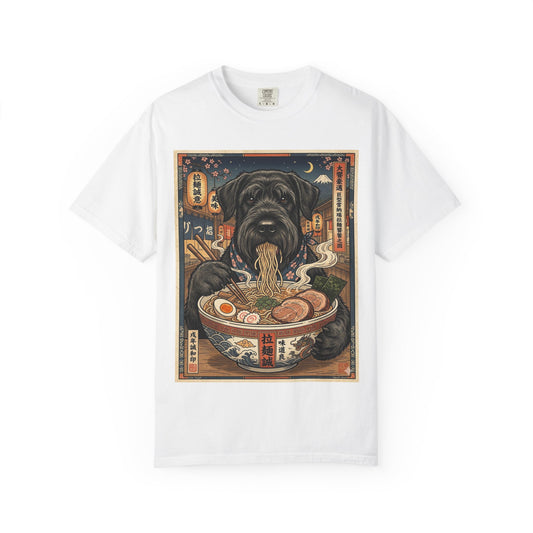 Glen of Imaal terrier Ramen T-Shirt — Vintage  Illustration Graphic Tee