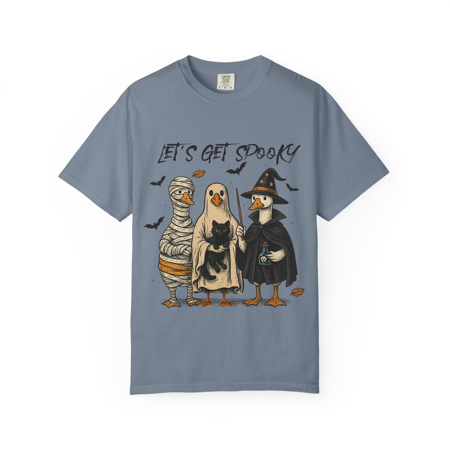 Lets get Spooky trio halloween t shirt