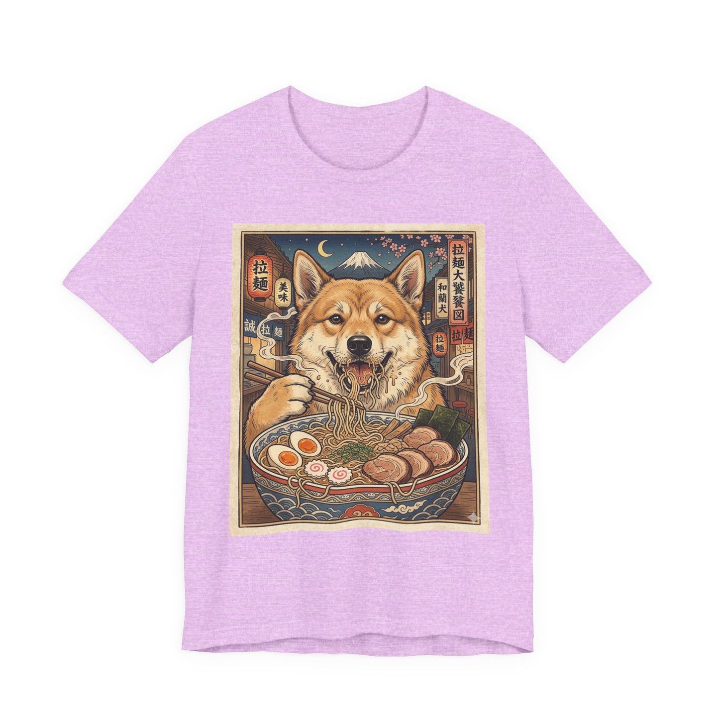 Norwegian Buhund Ramen Tee — Japanese Street Art Dog Graphic T-Shirt