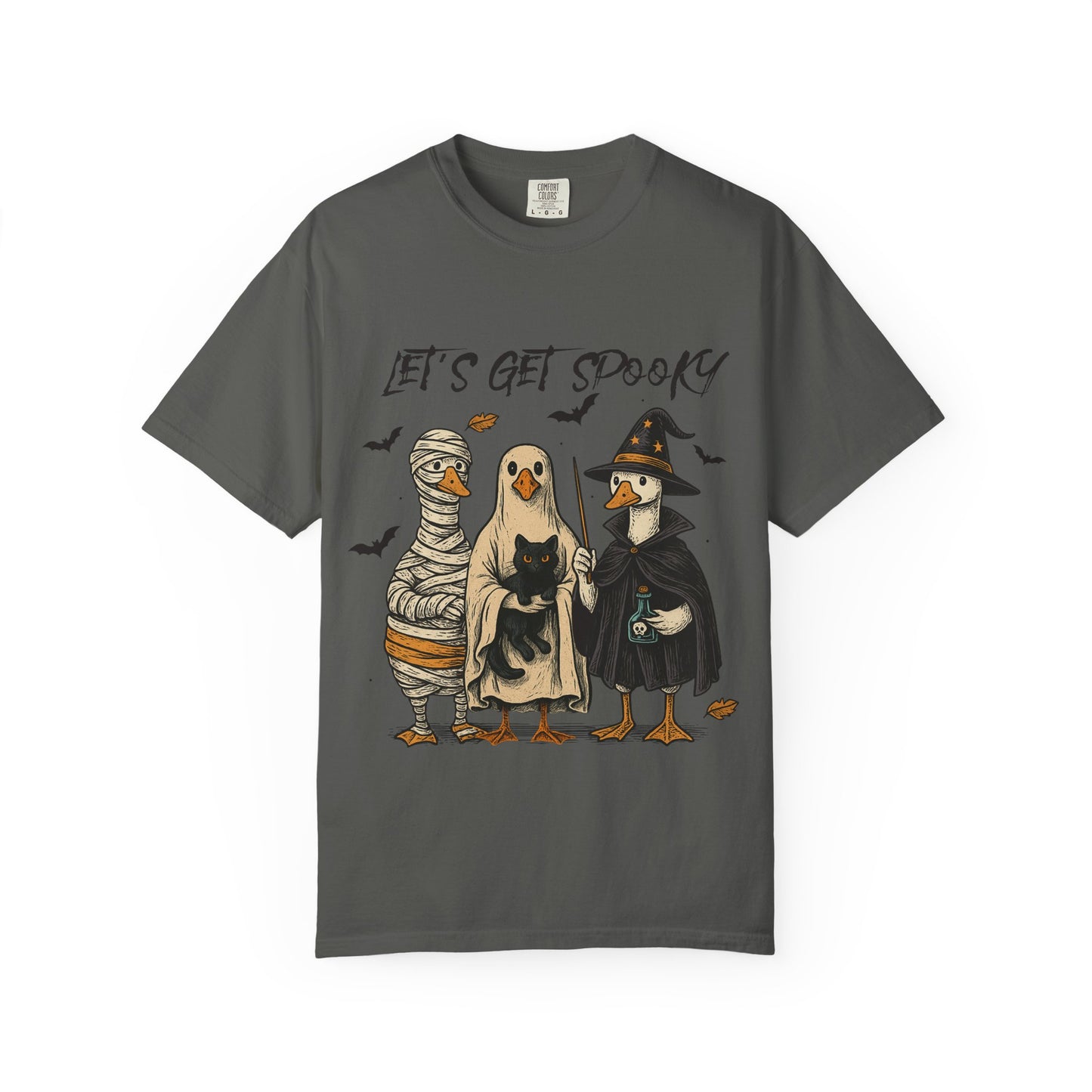 Lets get Spooky trio halloween t shirt