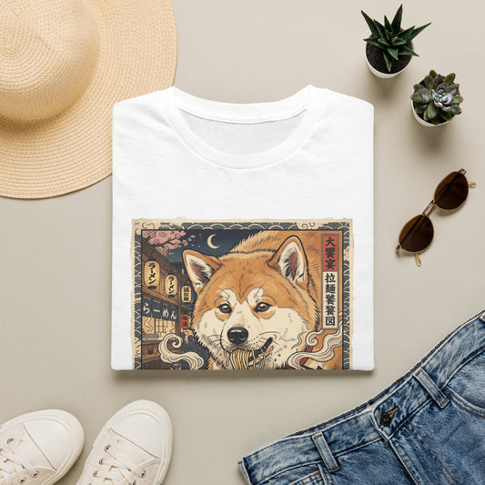 Japanese Akitainu Ramen T-Shirt — Vintage Japanese Street Food Graphic Tee